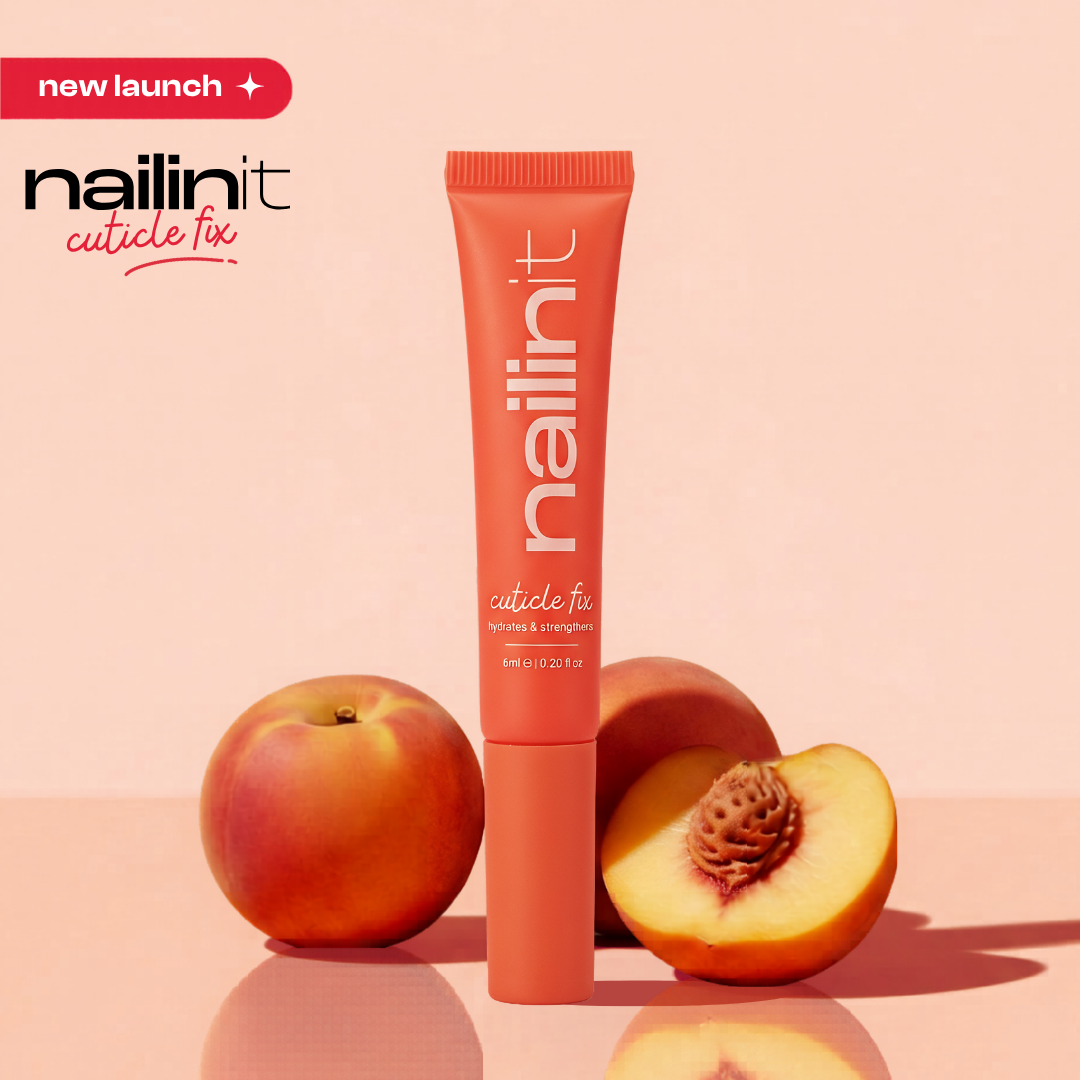 Nailinit Cuticle Fix | Hydrating Cuticle Oil for Dry Nails & Damaged Cuticles | Lightweight Daily Nail Care